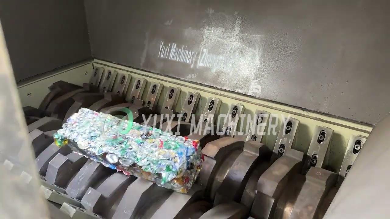 YX2600 Extreme Powerful Metal Shredder Destroys Everything Heavy Duty Metal Shredding