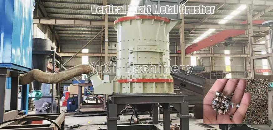 Vertical Shaft Metal Crusher Feature