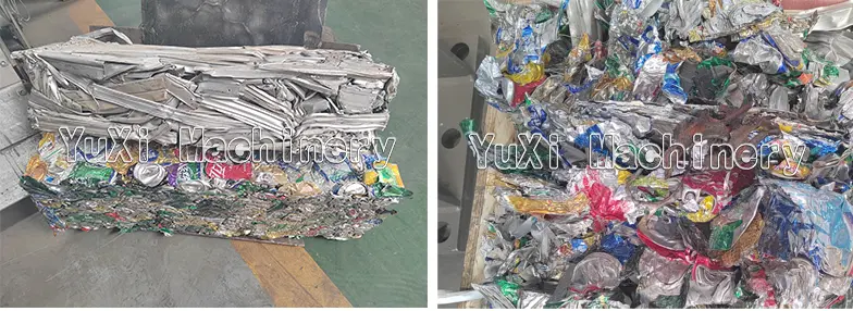 Baled Aluminum Recycling Plant Feature