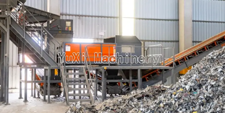 Baled Aluminum Recycling Plant