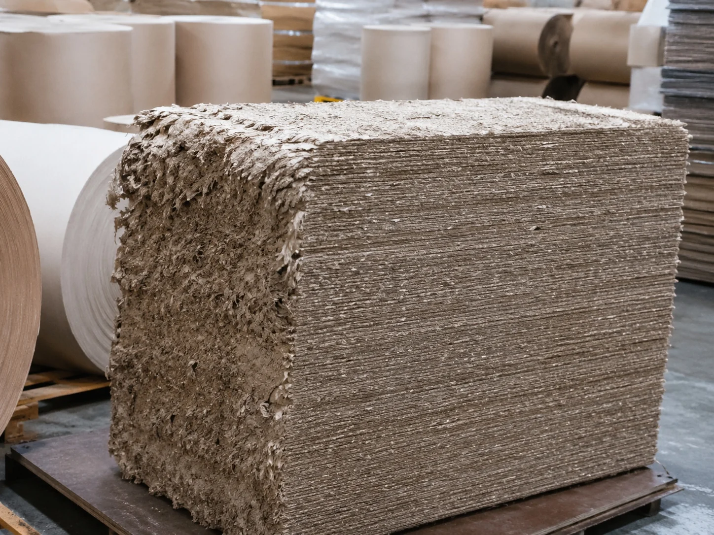 Packaging material feedstock