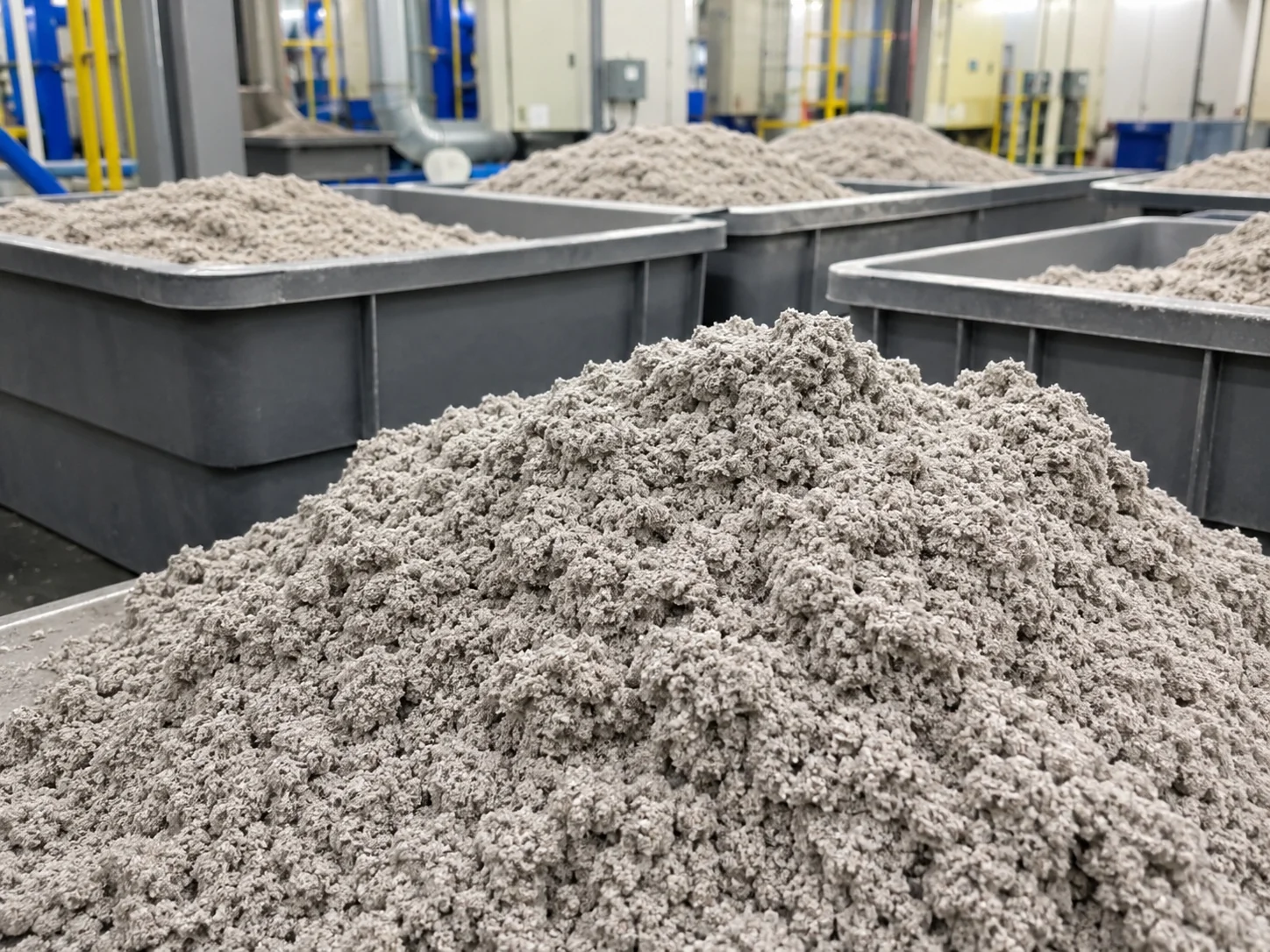 Pulp molded product feedstock