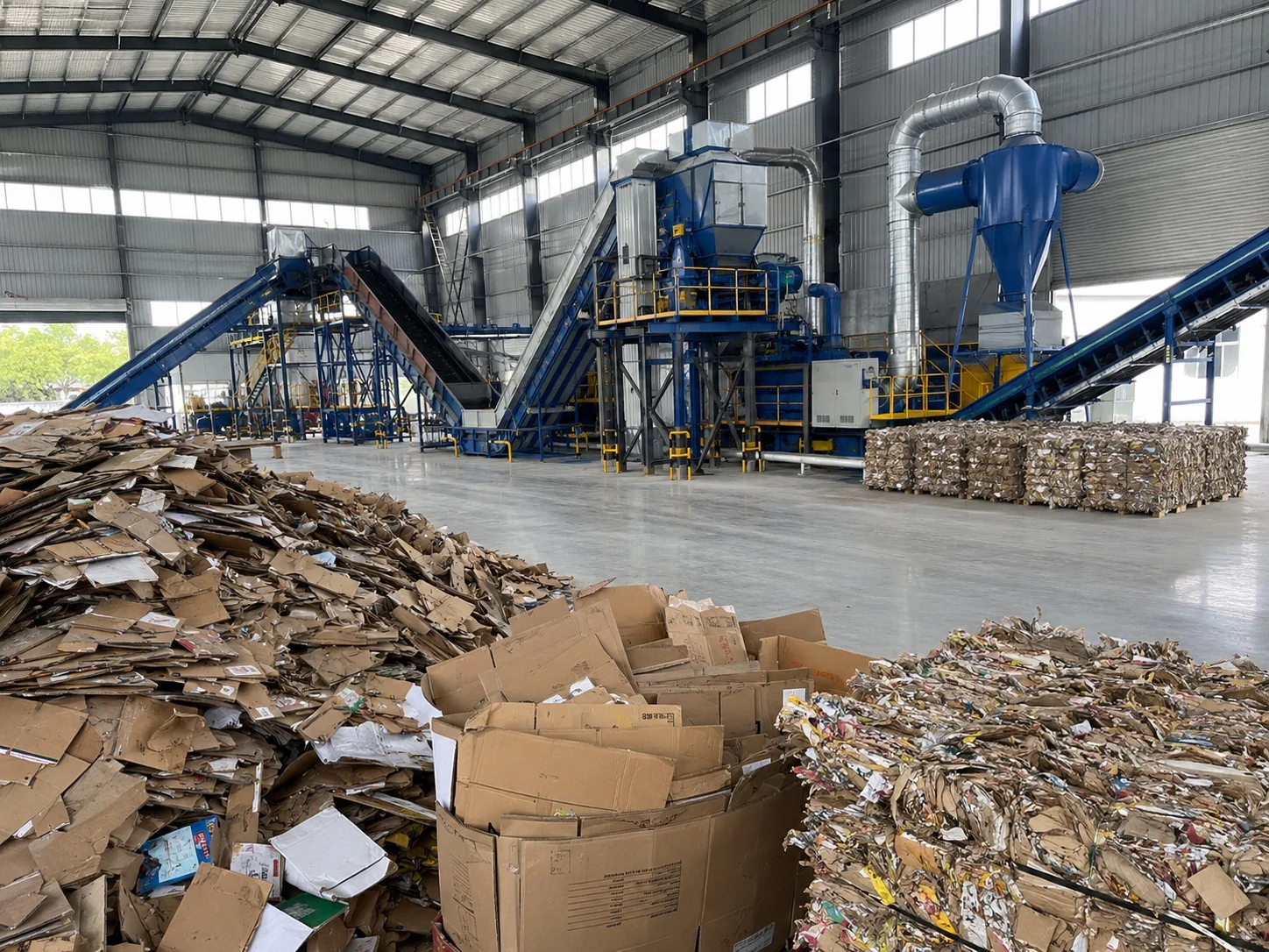 OCC Recycling Plant