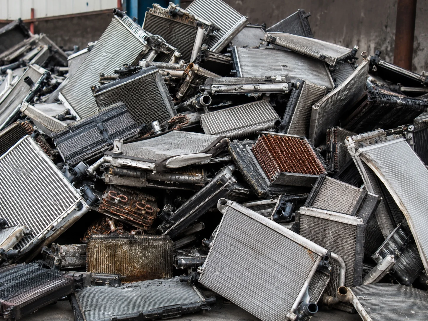 Mixed radiator scrap