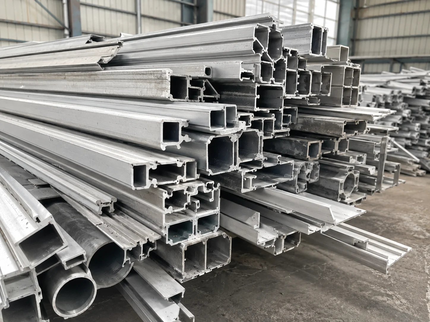 Aluminum profile recycling